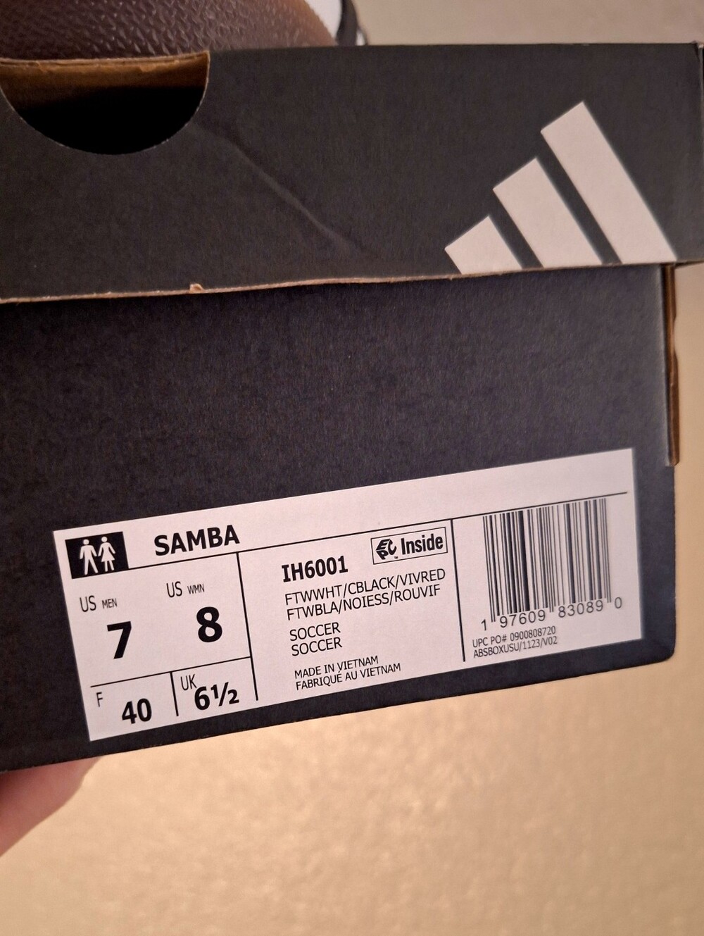 NEW adidas Samba Sneakers - Picture 6 of 6